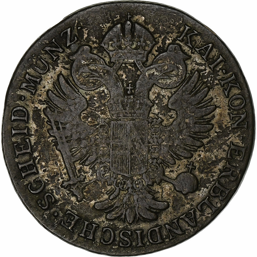 Austria, Francis II, 12 Kreuzer, 1795, Vienna, Billon, VF(30-35)