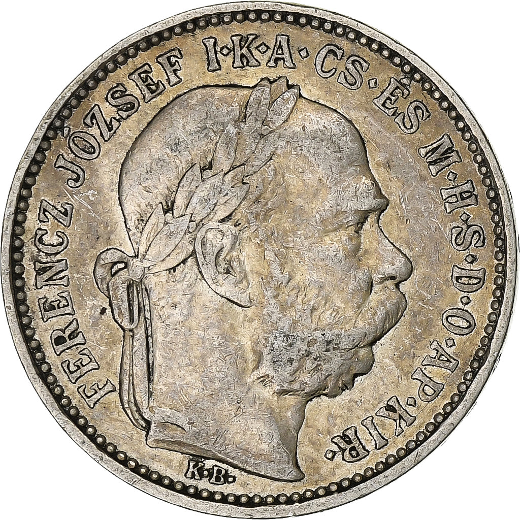 Austria, Franz Joseph I, Korona, 1895, Kremnica, Silver, EF(40-45)