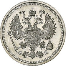 Russia, Nicholas II, 10 Kopeks, 1912, Saint Petersburg, Silver, MS(60-62)