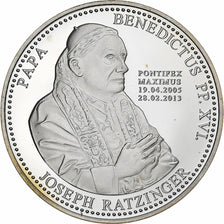 Watykan, medal, Benoit XVI, 2013, Srebro, Proof, MS(64)