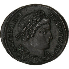 Constantine I, Follis, 330-331, Lugdunum, Bronze, VF(30-35), RIC:236