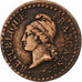 France, Centime, Dupré, AN 7, Paris, Copper, VF(30-35)