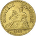 Francia, 2 Francs, Chambre de commerce, 1923, Paris, Rame-alluminio, BB