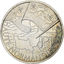 France, 10 Euro, Haute-Normandie, 2010, Pessac, Argent, SPL