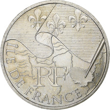 France, 10 Euro, Île-de-France, 2010, Pessac, Silver, MS(60-62)