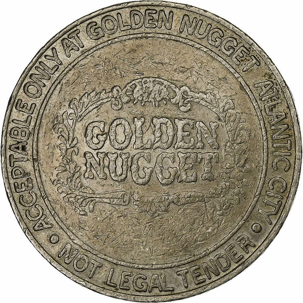 Vereinigte Staaten, Golden Nugget, 1 Dollar, S, Kupfer-Nickel