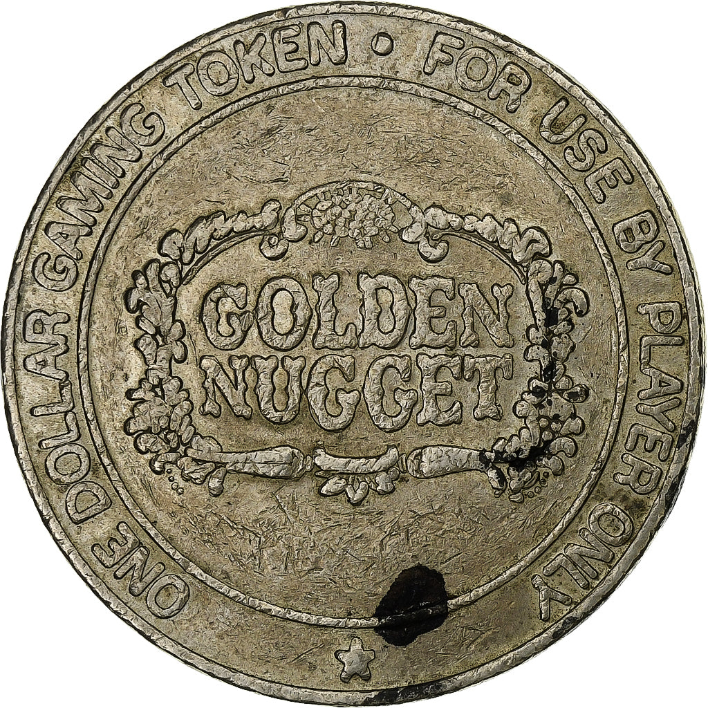 Vereinigte Staaten, Golden Nugget, 1 Dollar, S, Kupfer-Nickel