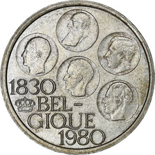 Belgium, 500 Francs, Independence, 1980, Brussels, Silver Clad Copper-Nickel