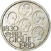 Belgium, 500 Francs, Independence, 1980, Brussels, Silver Clad Copper-Nickel