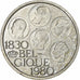 Belgium, 500 Francs, Independence, 1980, Brussels, Silver Clad Copper-Nickel