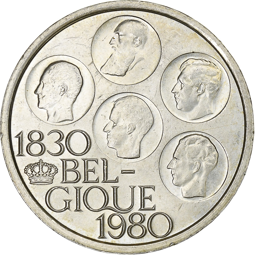 Belgien, 500 Francs, Independence, 1980, Brussels, Silver Clad Copper-Nickel