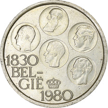 Belgium, 500 Francs, Independence, 1980, Brussels, Silver Clad Copper-Nickel