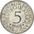 Germany - Federal Republic, 5 Mark, 1968, Hamburg, Silver, EF(40-45)