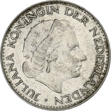 Pays-Bas, Juliana, 1 Gulden, 1967, Utrecht, Nickel, TB+