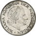 Pays-Bas, Juliana, 1 Gulden, 1967, Utrecht, Nickel, TB+