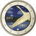 Finland, 2 Euro, Finland National Bank, Colorized, 2011, Vantaa, Bimetallic