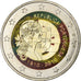 Portugal, 2 Euro, Portuguese Republic, Colorized, 2010, Lisbon, Bimetallic