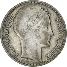 France, 10 Francs, Turin, 1929, Paris, Silver, VF(20-25)
