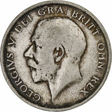 Great Britain, George V, Half crown, 1918, London, Silver, VF(20-25)