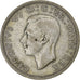 Grande-Bretagne, George VI, Half crown, 1939, Londres, Argent, TB+