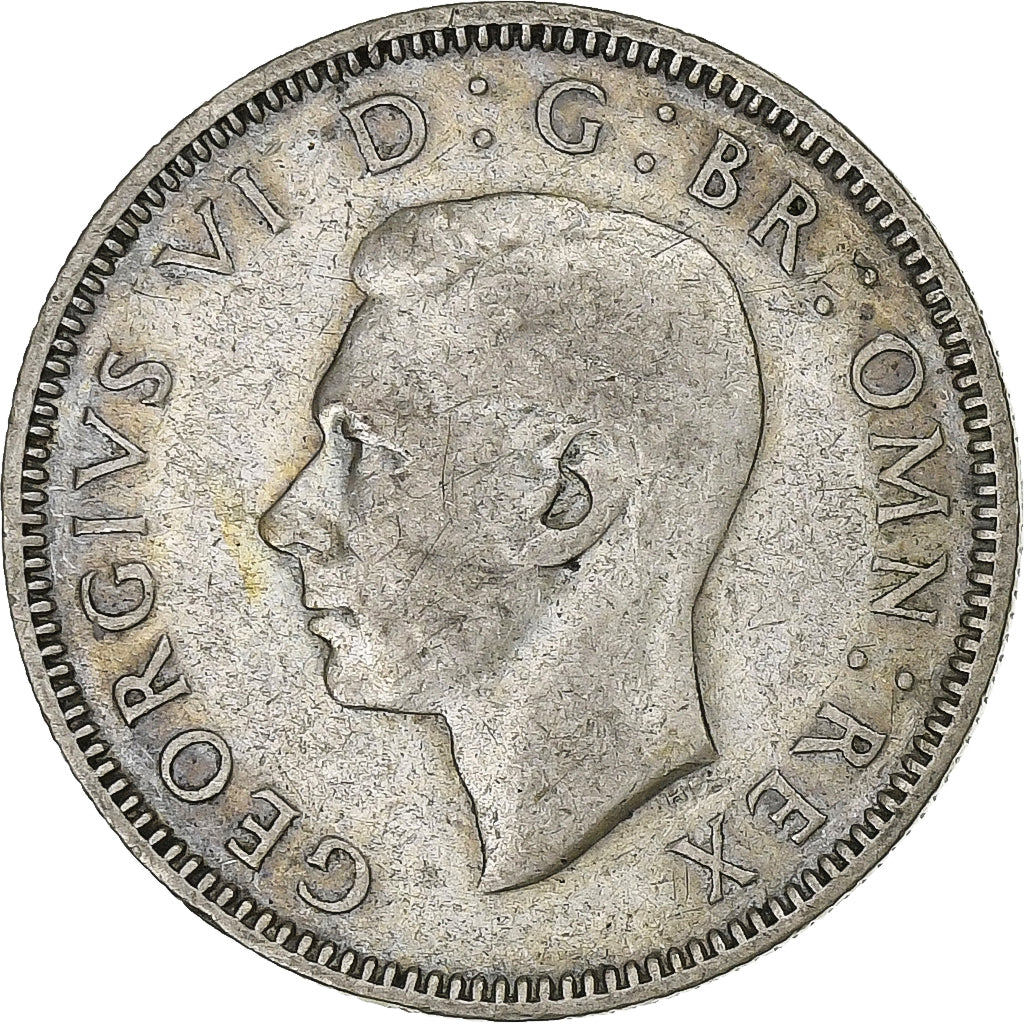 Grande-Bretagne, George VI, Shilling, 1940, Londres, Argent, TB+
