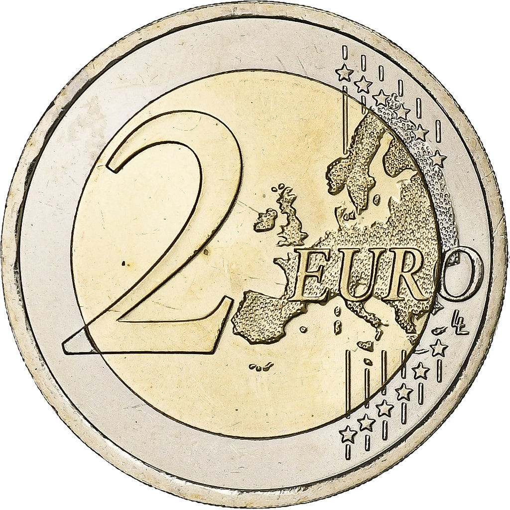 Austria, 2 Euro, 10 Years of Euros Cash, 2012, Vienna, Bimetaliczny, MS(63)