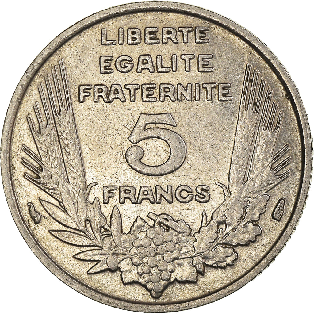 Monnaie, France, Bazor, 5 Francs, 1933, Paris, SUP, Nickel, Gadoury:753, KM:887