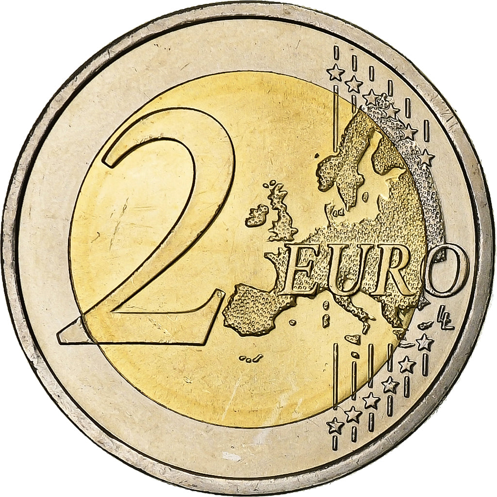 Portogallo, 2 Euro, 10 Years of Euros Cash, 2012, Lisbon, Bimetallico, SPL