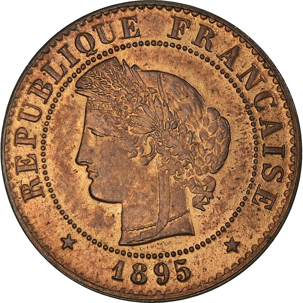 Münze, Frankreich, Cérès, Centime, 1895, Paris, UNZ, Bronze, KM:826.1