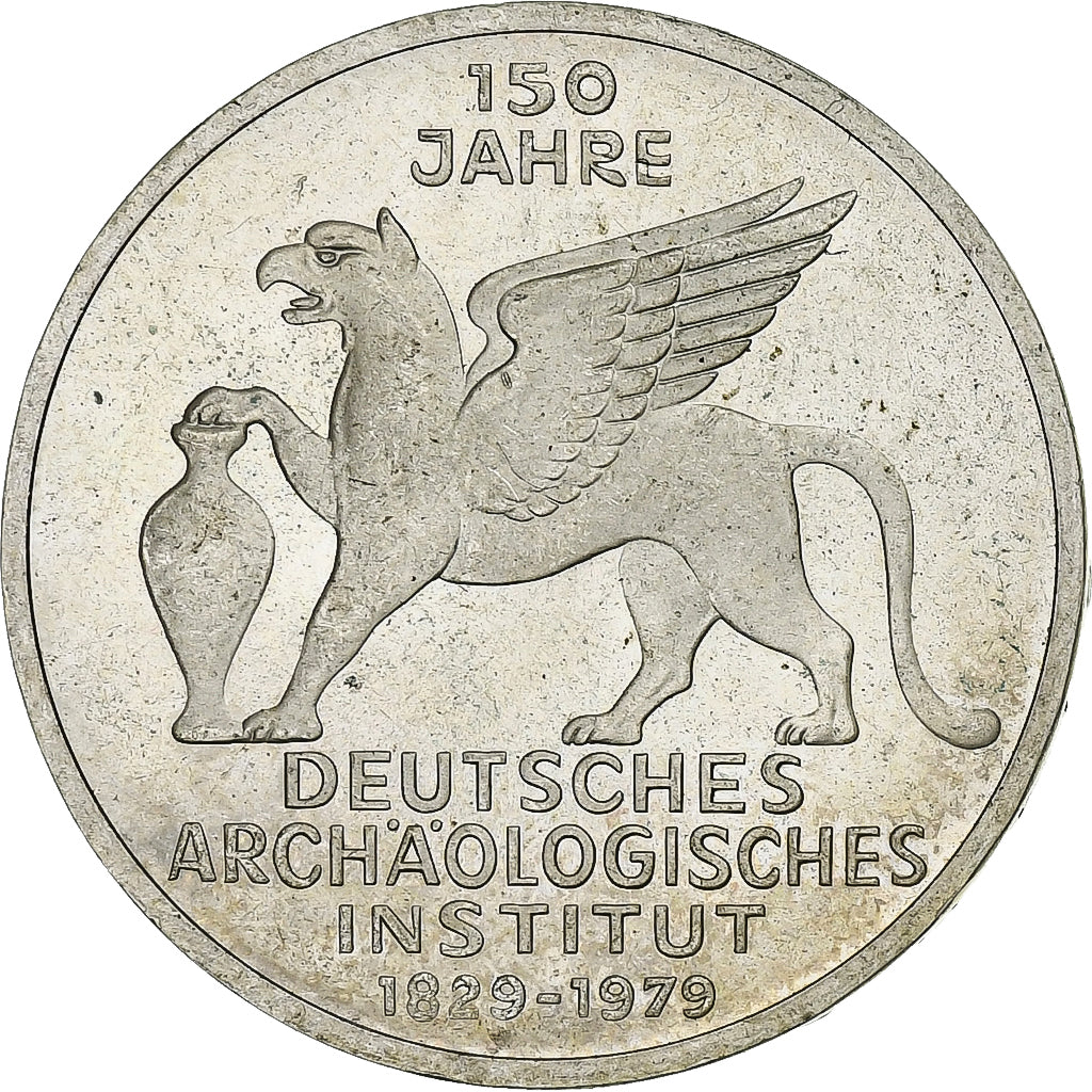 Allemagne, 5 Mark, Institut archéologique allemand, 1979, Hambourg, Argent, TTB+