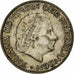 Países Baixos, Juliana, Gulden, 1956, Utrecht, Prata, VF(30-35)