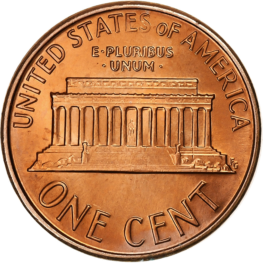 Estados Unidos da América, Cent, Lincoln, 1987, Denver, Zinco Cobreado