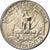 Estados Unidos da América, Washington Quarter, 1987, Denver, Cobre Revestido a