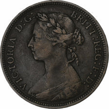 Great Britain, Victoria, Half Penny, 1889, London, Bronze, VF(20-25)