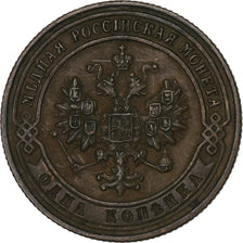 Russia, Nicholas II, Kopek, 1901, Saint Petersburg, Copper, VF(30-35)