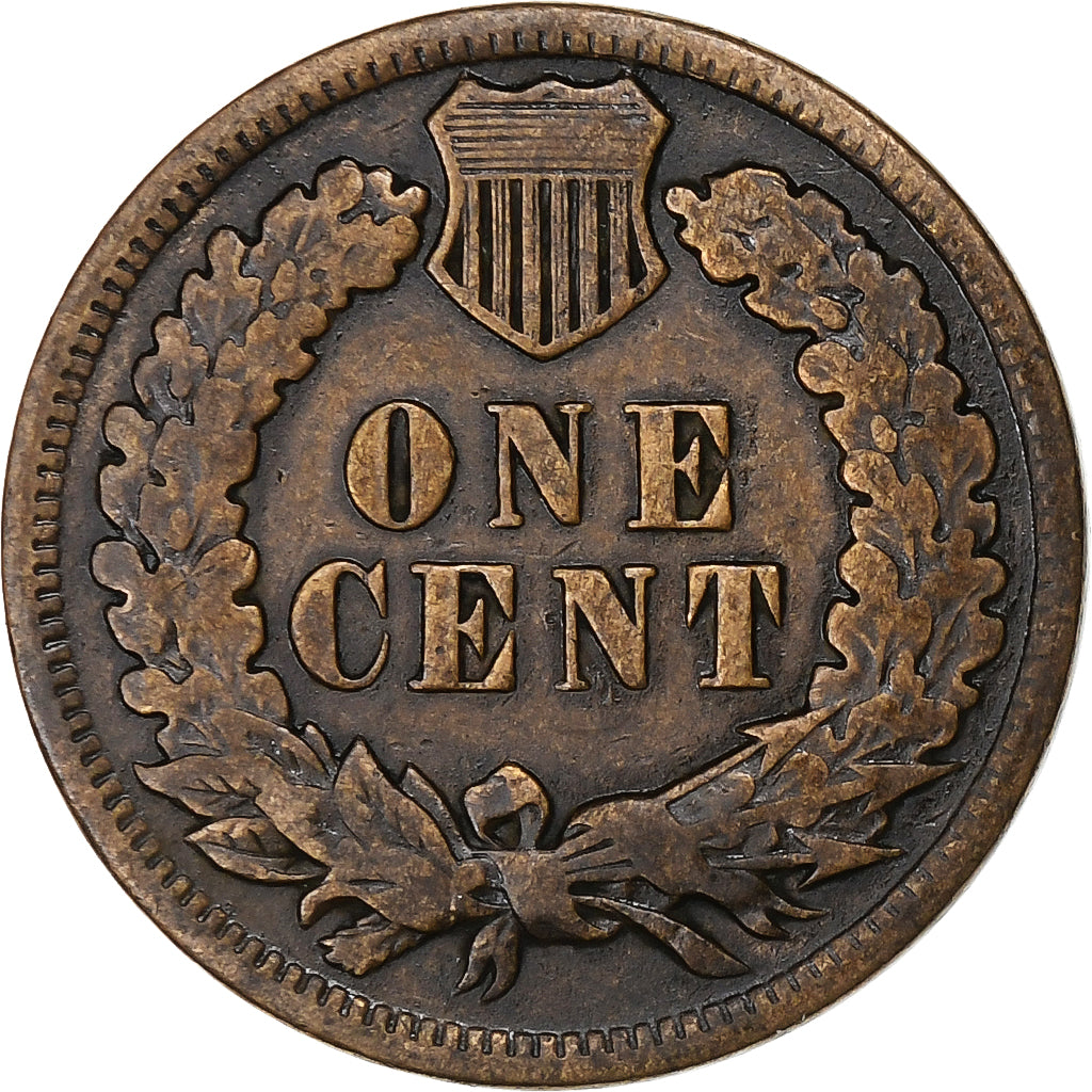 United States, Cent, Indian Head, 1907, Philadelphia, Bronze, VF(20-25)