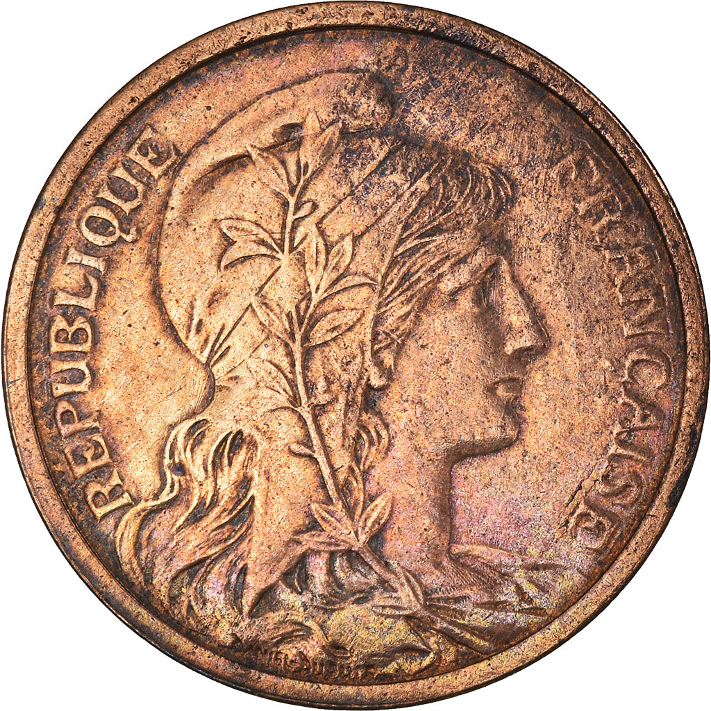 Monnaie, France, Dupuis, 2 Centimes, 1916, Paris, TTB, Bronze, Gadoury:107