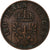 Prusia, Wilhelm I, 3 Pfenninge, 1863, Berlin, Cobre, MBC