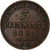 Prusia, Wilhelm I, 3 Pfenninge, 1863, Berlin, Cobre, MBC