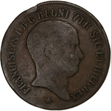Kingdom of the Two Sicilies, François Ier, 10 Tornesi, 1825, Rame, MB