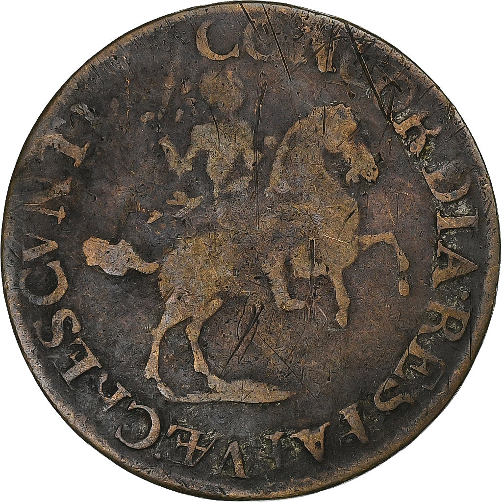 Paesi Bassi, City of Zutphen, 6 Stuivers, Rijderschelling, 1688, Biglione, MB
