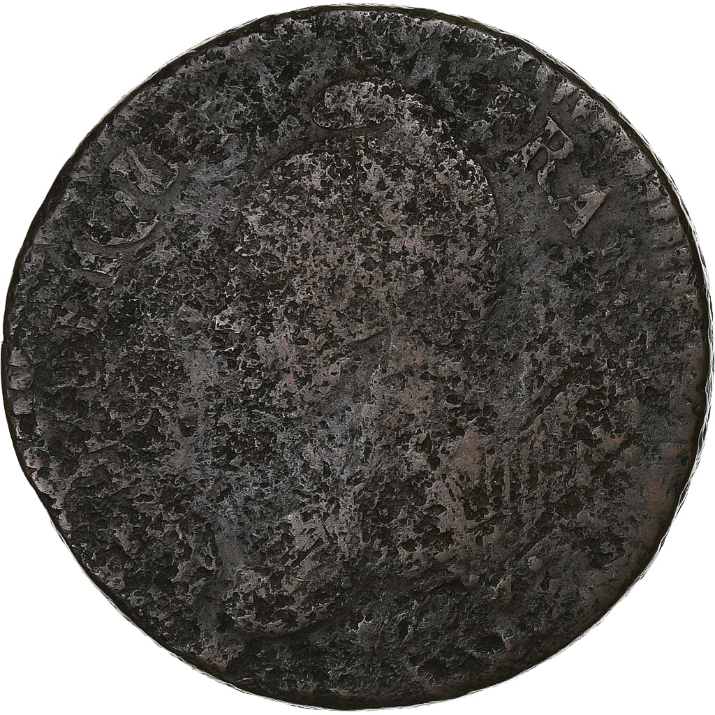 Francja, Decime, Dupré, AN 5, Paris, Miedź, F(12-15)