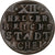 Estados alemanes, City of Aachen, 12 Heller, 1794, Bronce, BC+