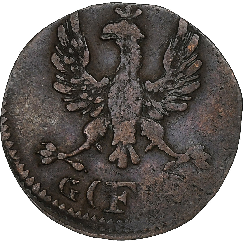 Free imperial city of Frankfurt, Heller, 1819, Frankfurt, Koper