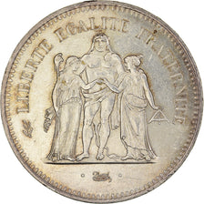 Monnaie, France, Hercule, 50 Francs, 1976, Paris, SUP, Argent, Gadoury:882