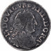 France, Louis XIV, 4 Sols, 1677, Vimy, Silver, VF(20-25)