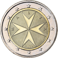 Malta, 2 Euro, 2010, Utrecht, Bimetallic, UNZ