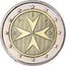 Malta, 2 Euro, 2010, Utrecht, Bimetallic, UNZ