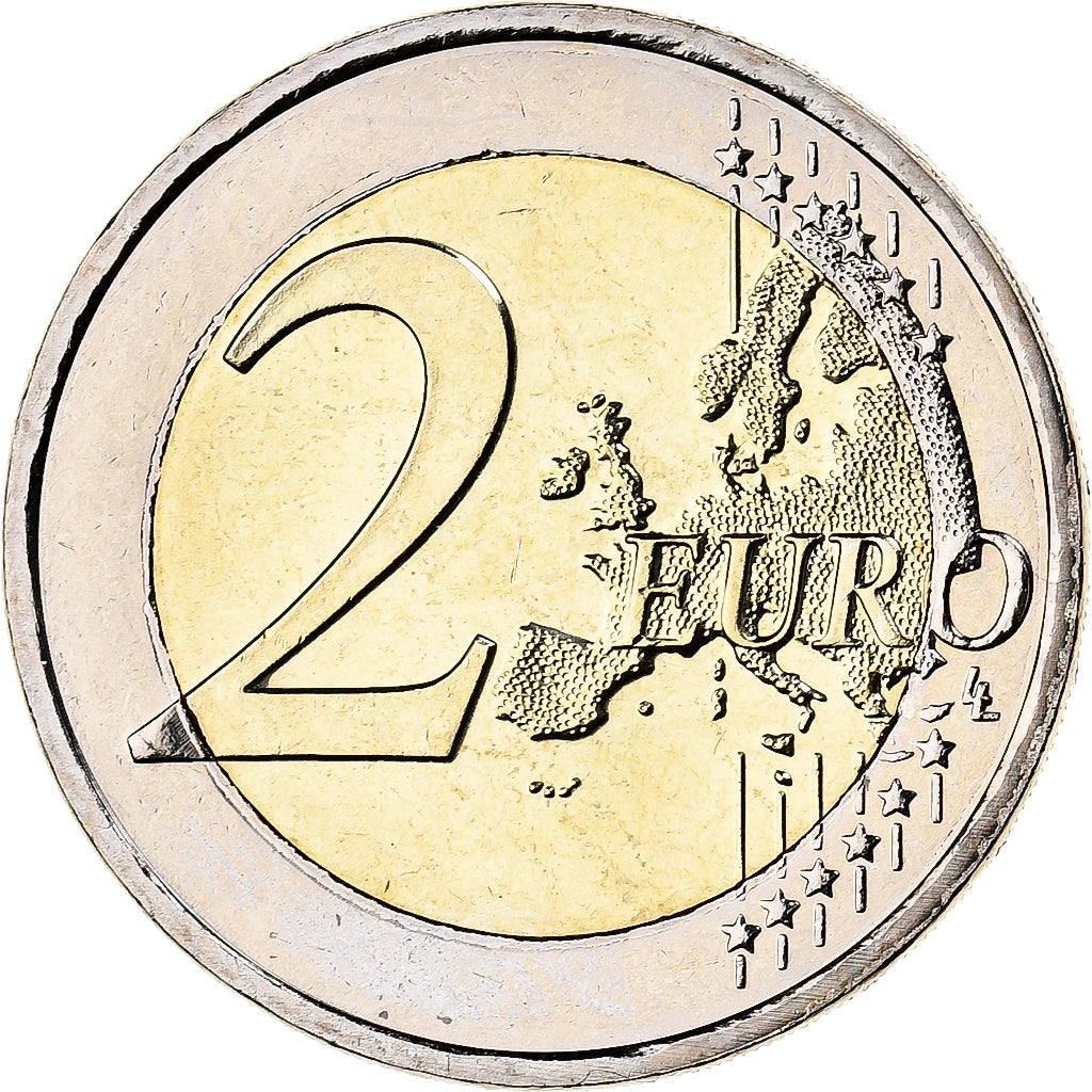 Malta, 2 Euro, 2010, Utrecht, Bimetallic, UNZ