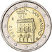 Saint Marin, Palais public, 2 Euro, 2012, Rome, Bimétallique, SPL